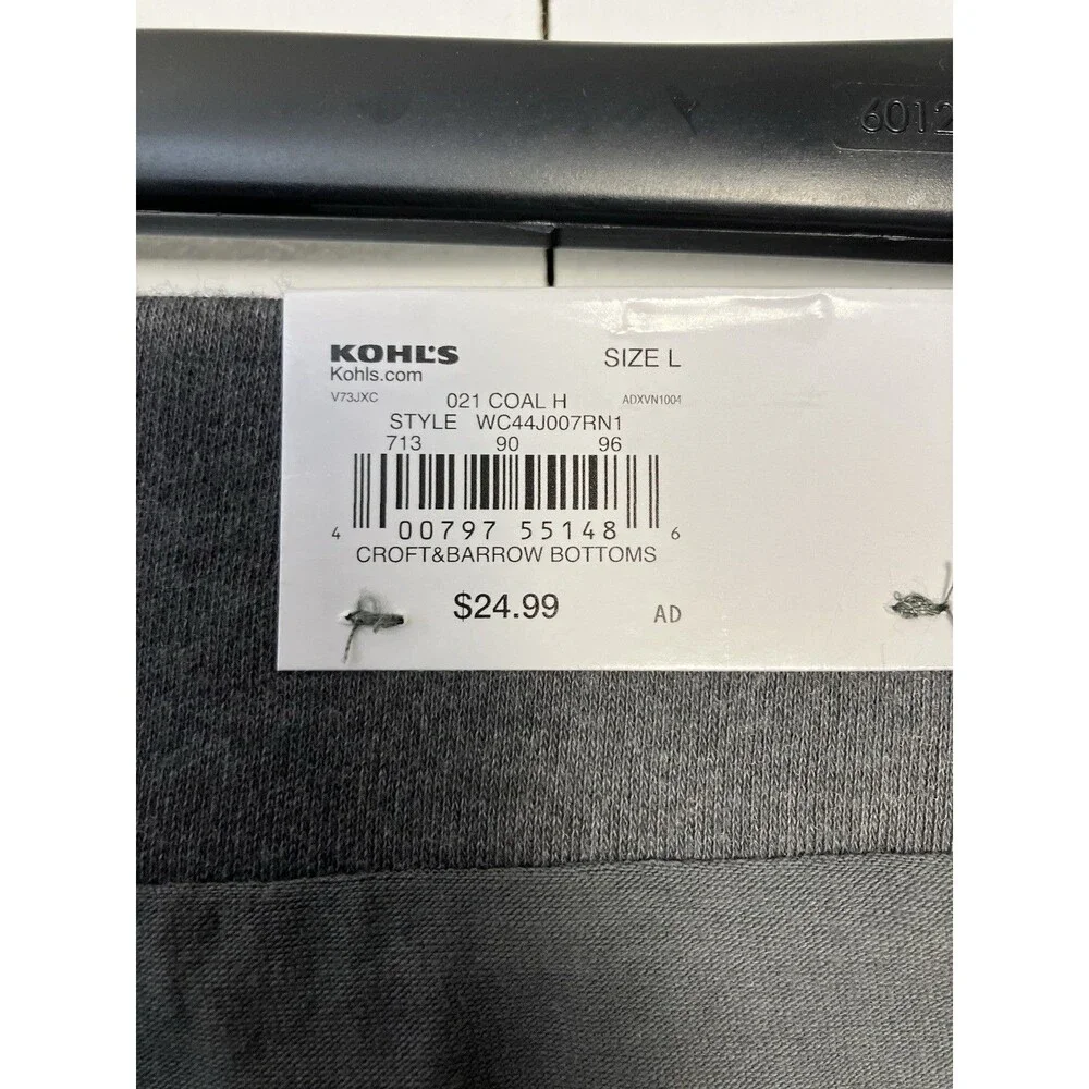 Croft & Barrow Gray Mid Rise Pull on Skort NWT Size Large - Picture 3 of 7